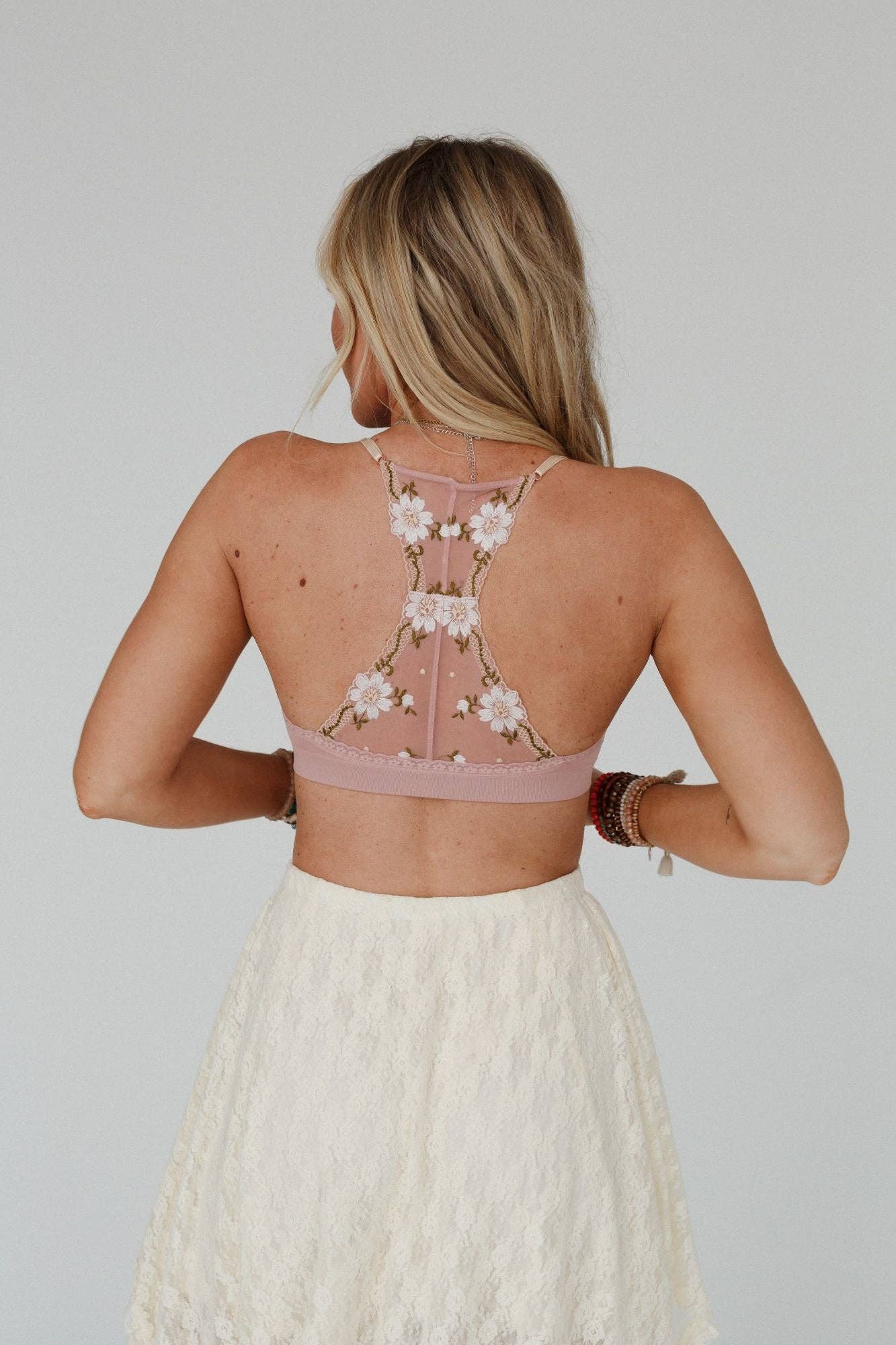 Daisy Breeze Bralette - Pink xs/s