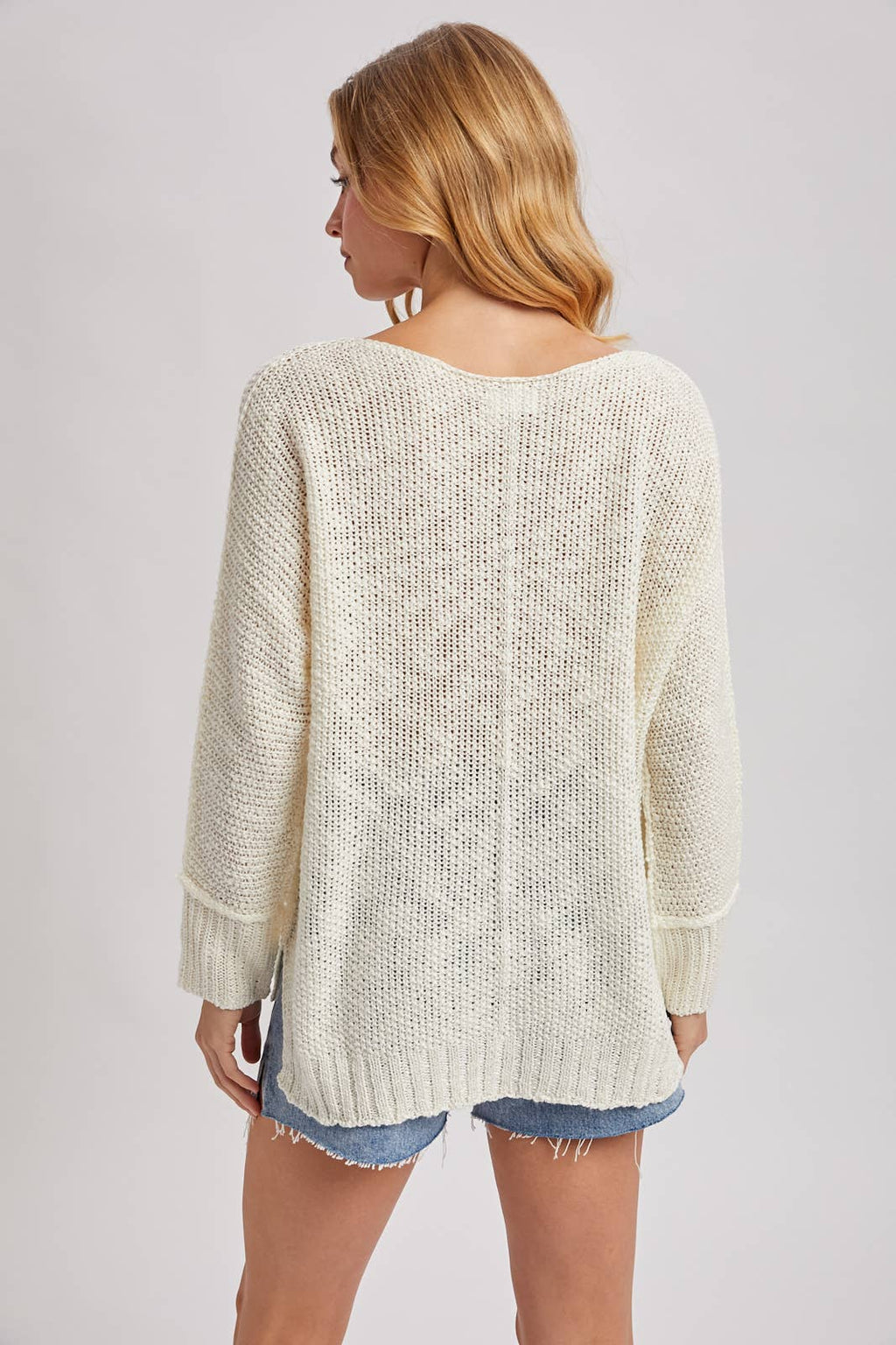 She Won’t Be Lonely Long- Loose Sweater