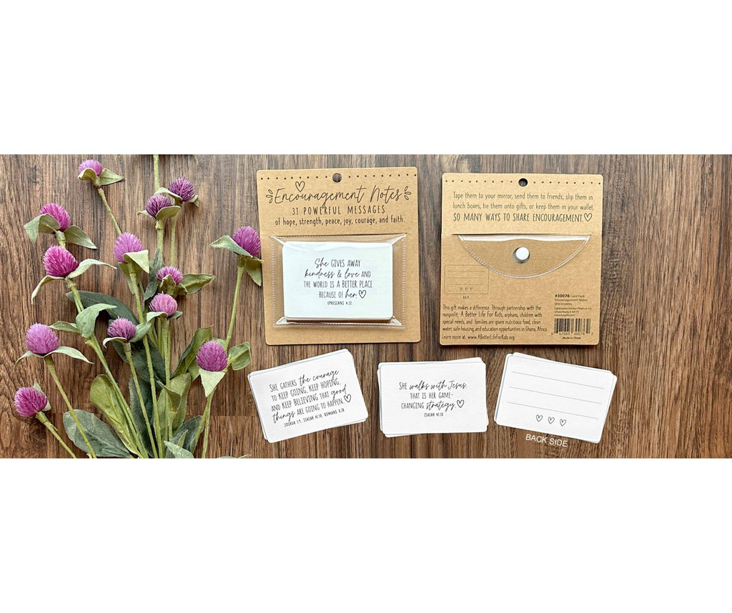Encouragement Note Cards
