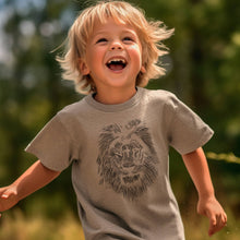 Load image into Gallery viewer, Lion of Judah Kid&#39;s Christian Graphic Tee
