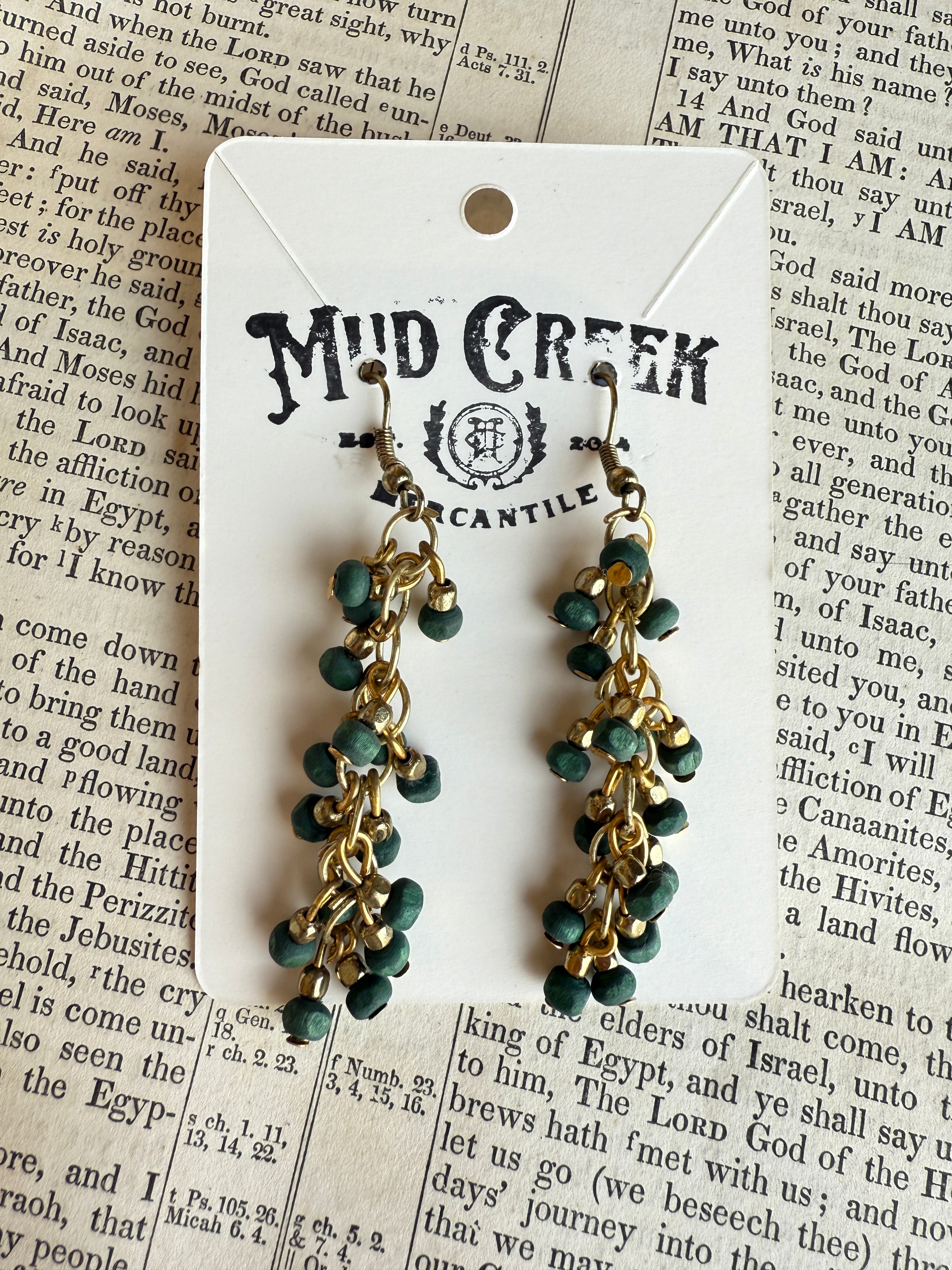 Sachi Dangle Cluster Earrings