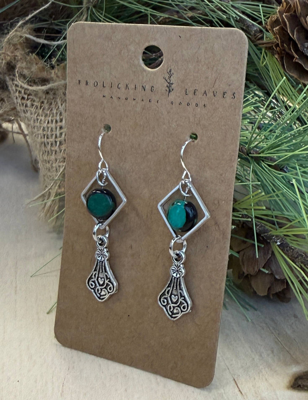 If I Die Young- Vintage Drop Earrings