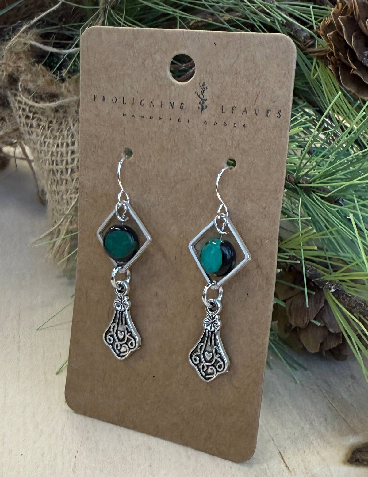If I Die Young- Vintage Drop Earrings