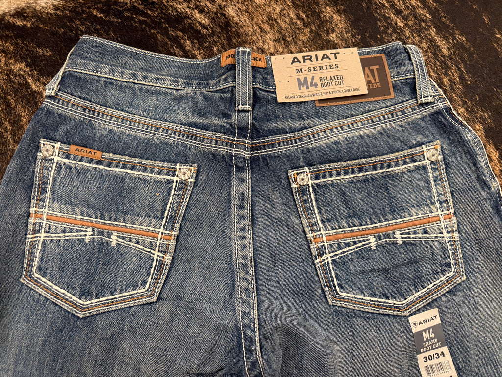 Ariat Men’s M4 Coltrane Durango Straight Leg Jeans