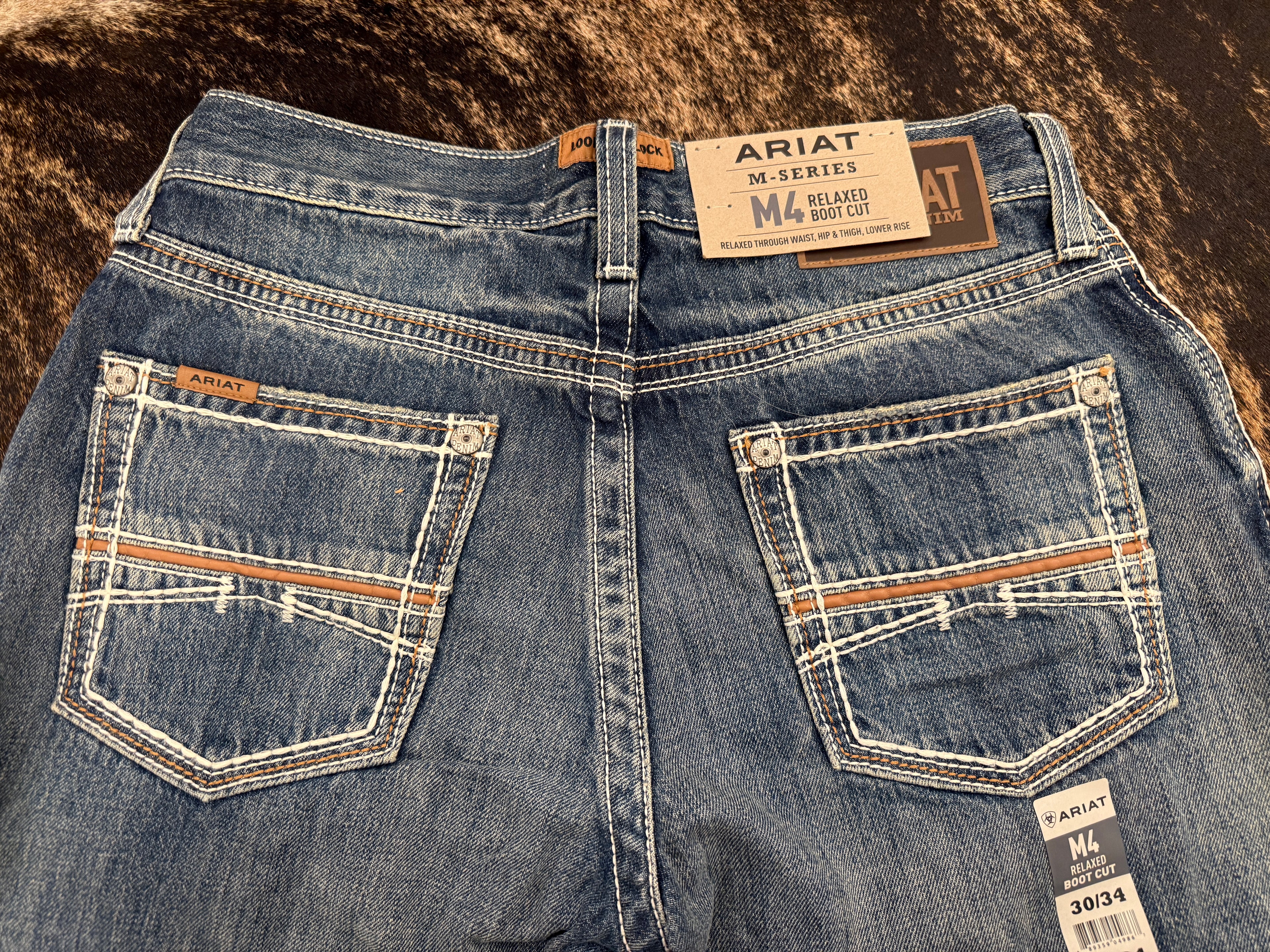 Ariat Men’s M4 Coltrane Durango Straight Leg Jeans