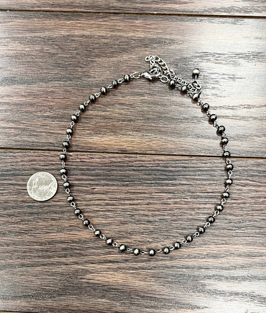 No Luck Navajo Bead Necklace