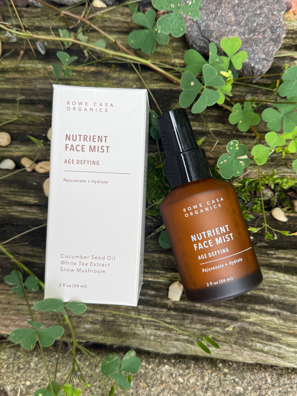 Rowe Casa Age Defying Nutrient Face Mist | A Tall Drink of Water for Tired Skin