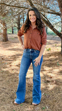 Load image into Gallery viewer, Doin’ Denim Right - High Rise Flare Jeans
