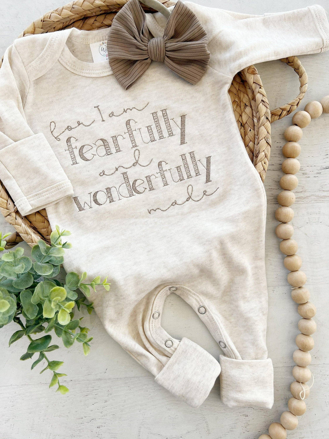 Fearfully and Wonderfully Made Romper