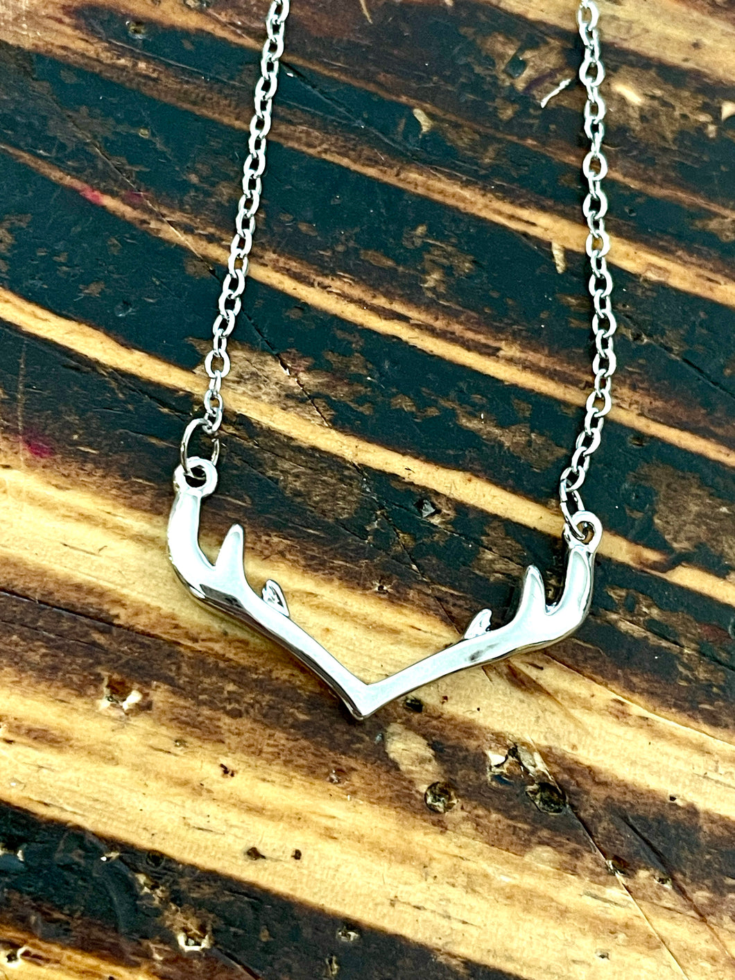 Backwoods Antler Necklace