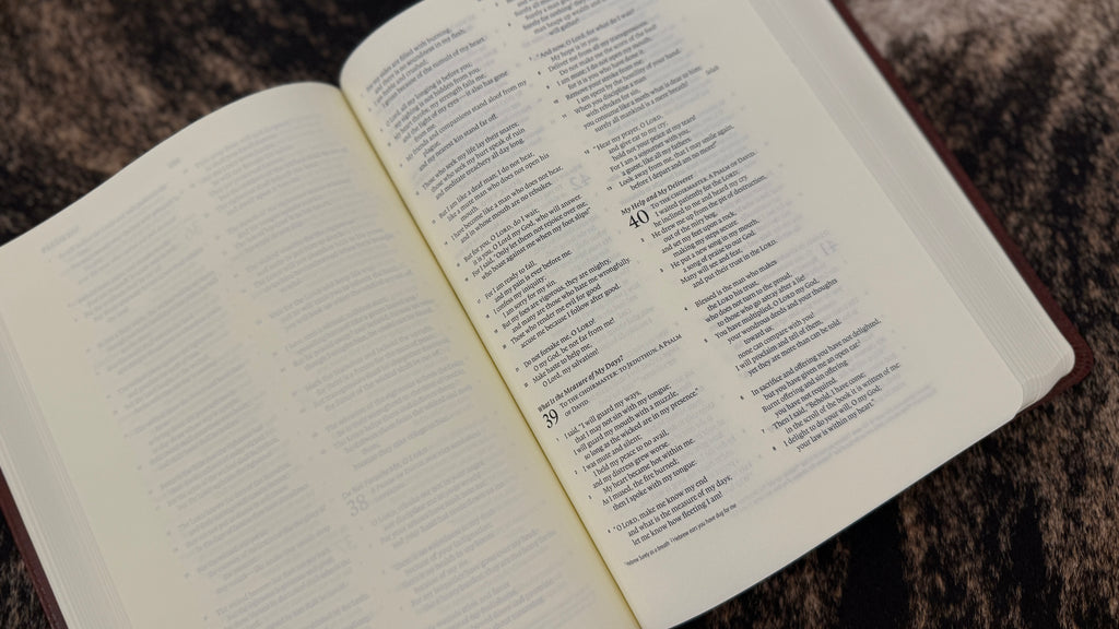 Mosaic Cross Interleaved Bible