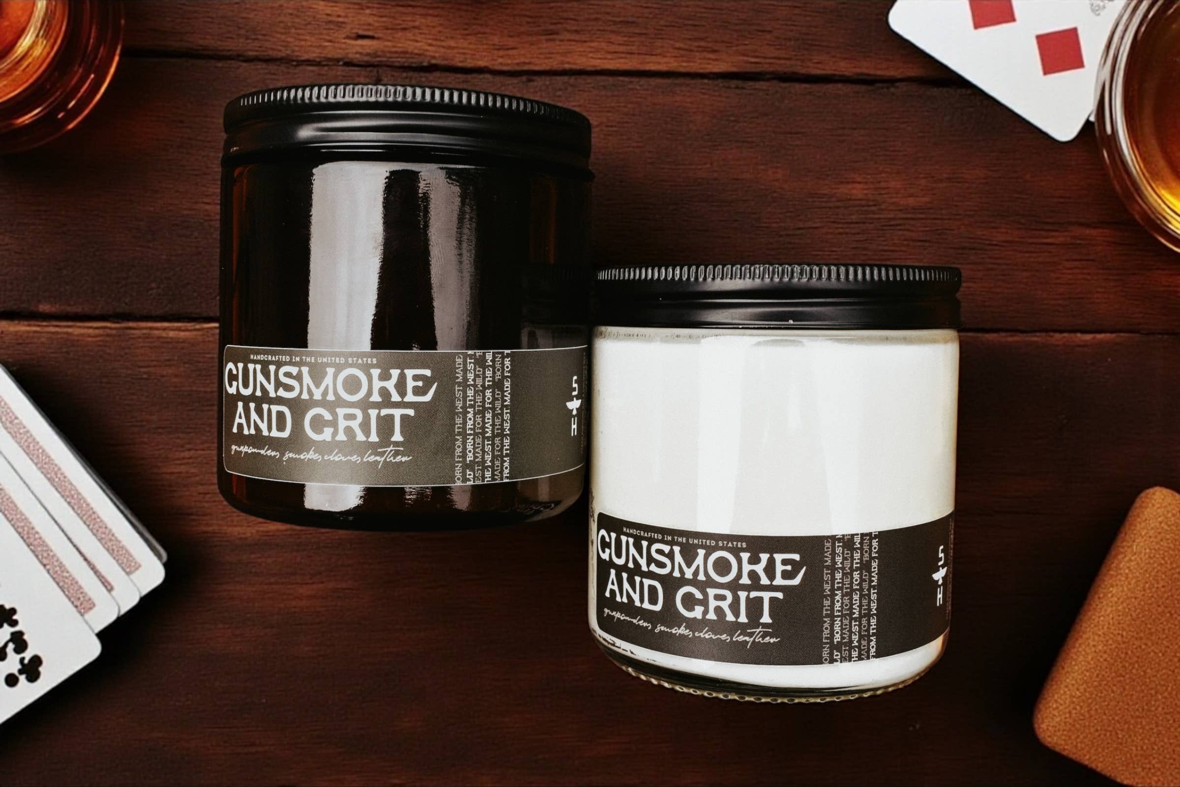 Gunsmoke & Grit - Gunpowder & Clove Candle