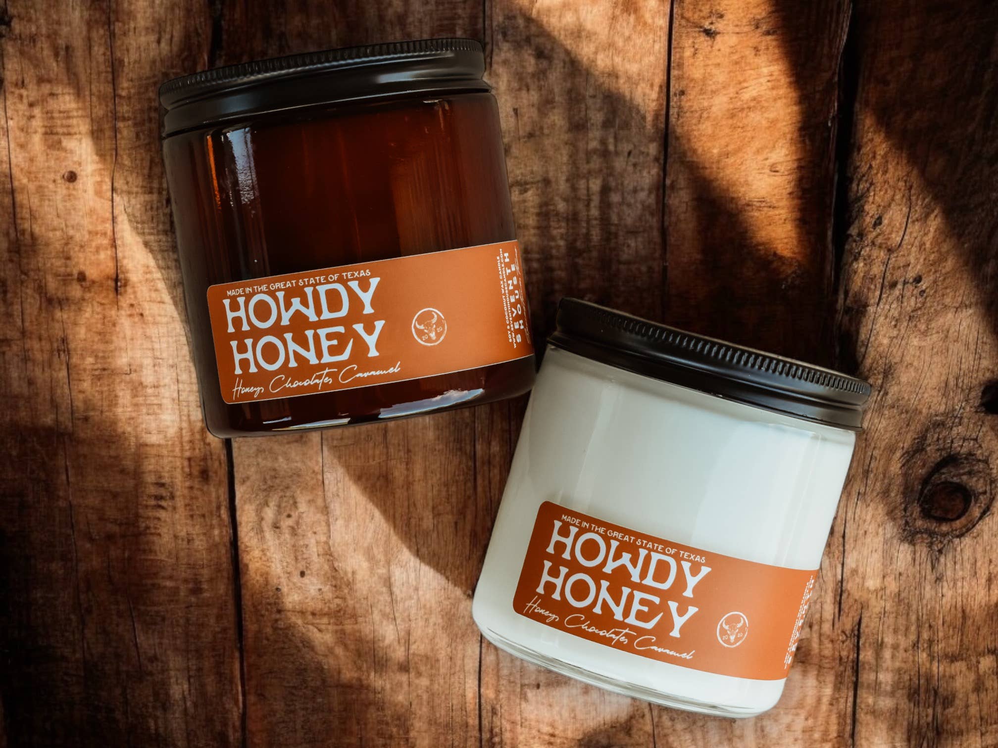 Howdy Honey - Vanilla, Caramel & Honey Candle