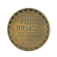 Load image into Gallery viewer, Full Armor Challenge Coin
