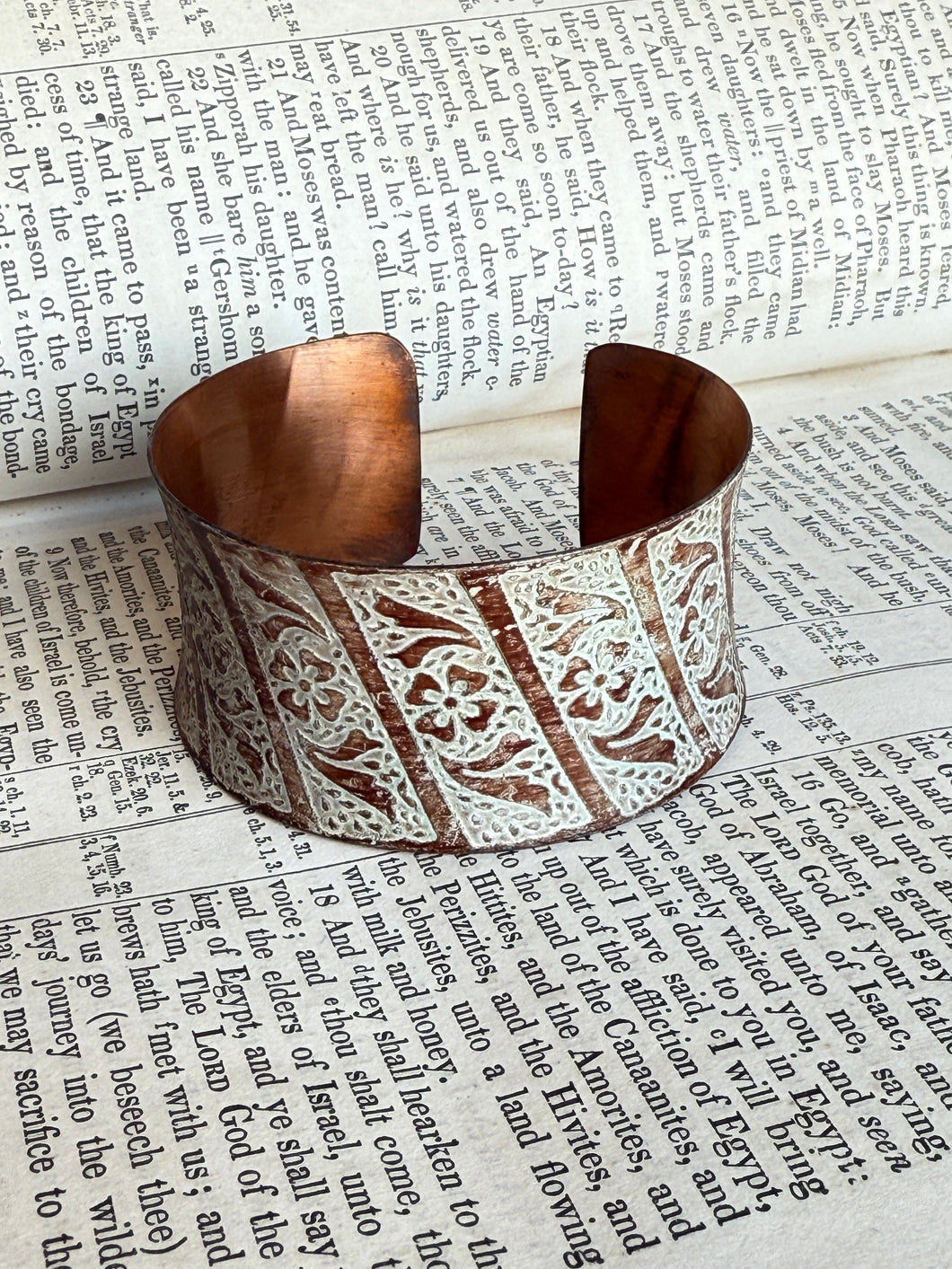 Livin’ Proof Copper Stamped Bracelet