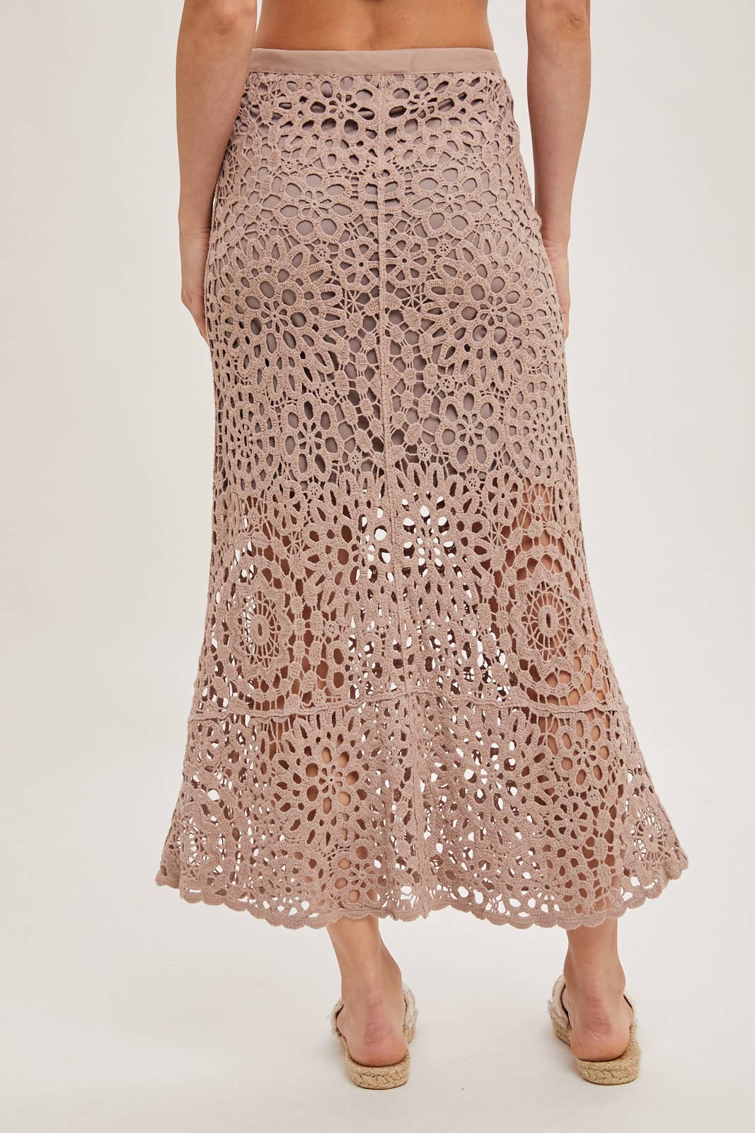 Bring the Spring Crochet Skirt with Lining