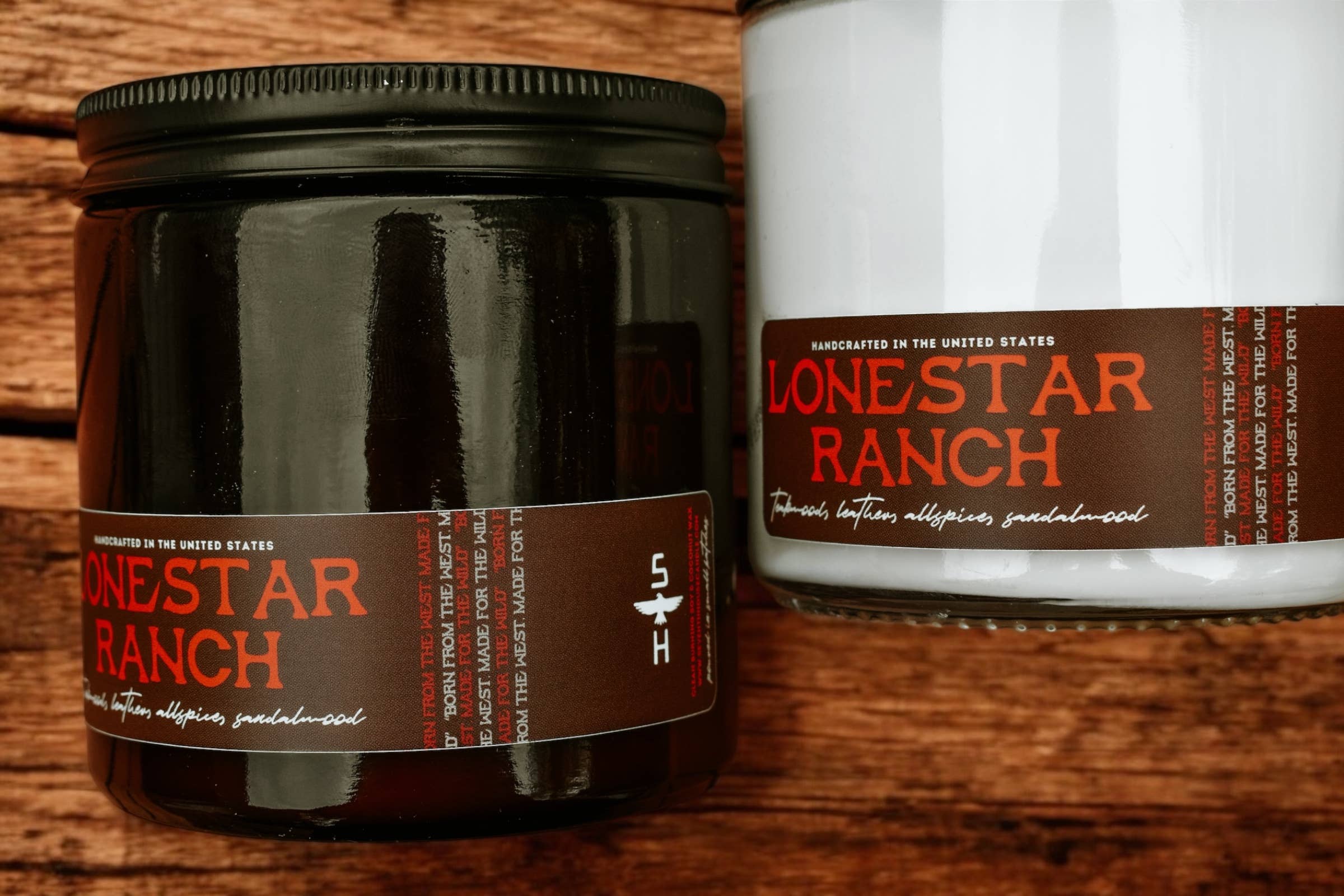 Lonestar Ranch- Sandalwood, Allspice, Leather Candle