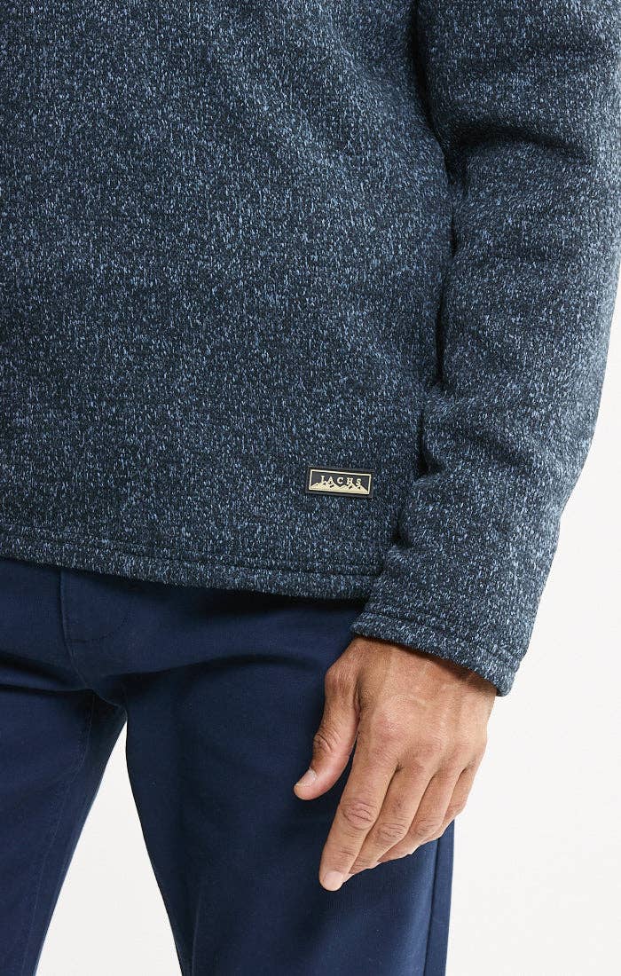 Stretch Sweater Fleece Quarter Zip Pullover