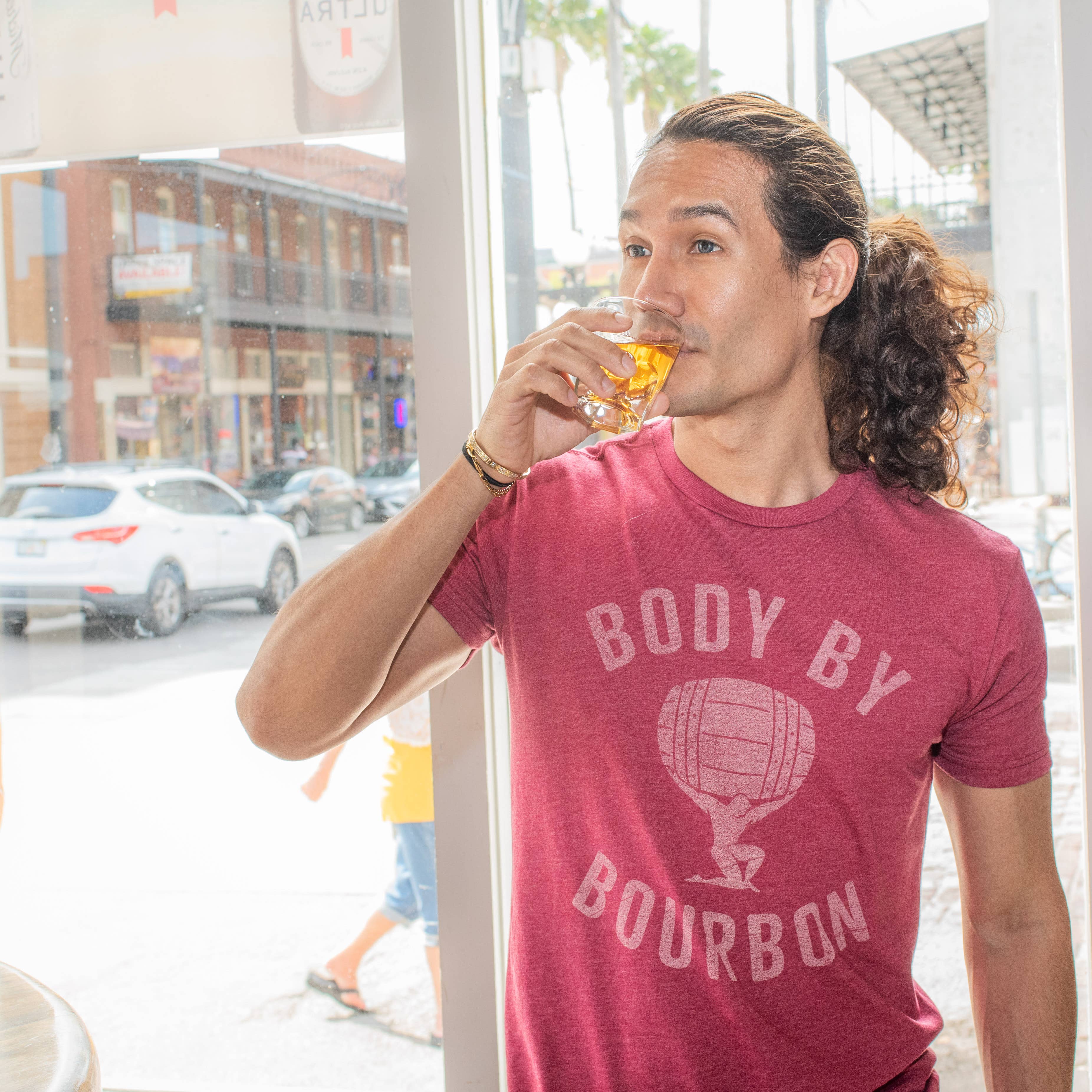 Body by Bourbon (Red) - Graphic Tee