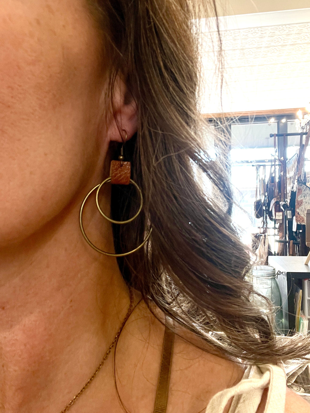 Valley Tan Earrings