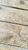 Path To Follow Cross Necklace
