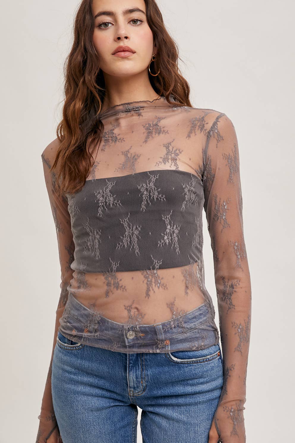 South Side of Heaven Lace Layering Top