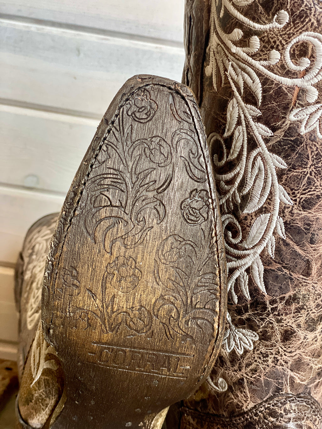 Sarah- Embroidered Boots