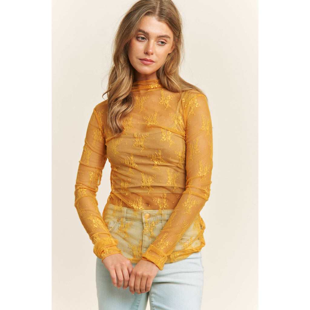 South Side of Heaven Lace Layering Top