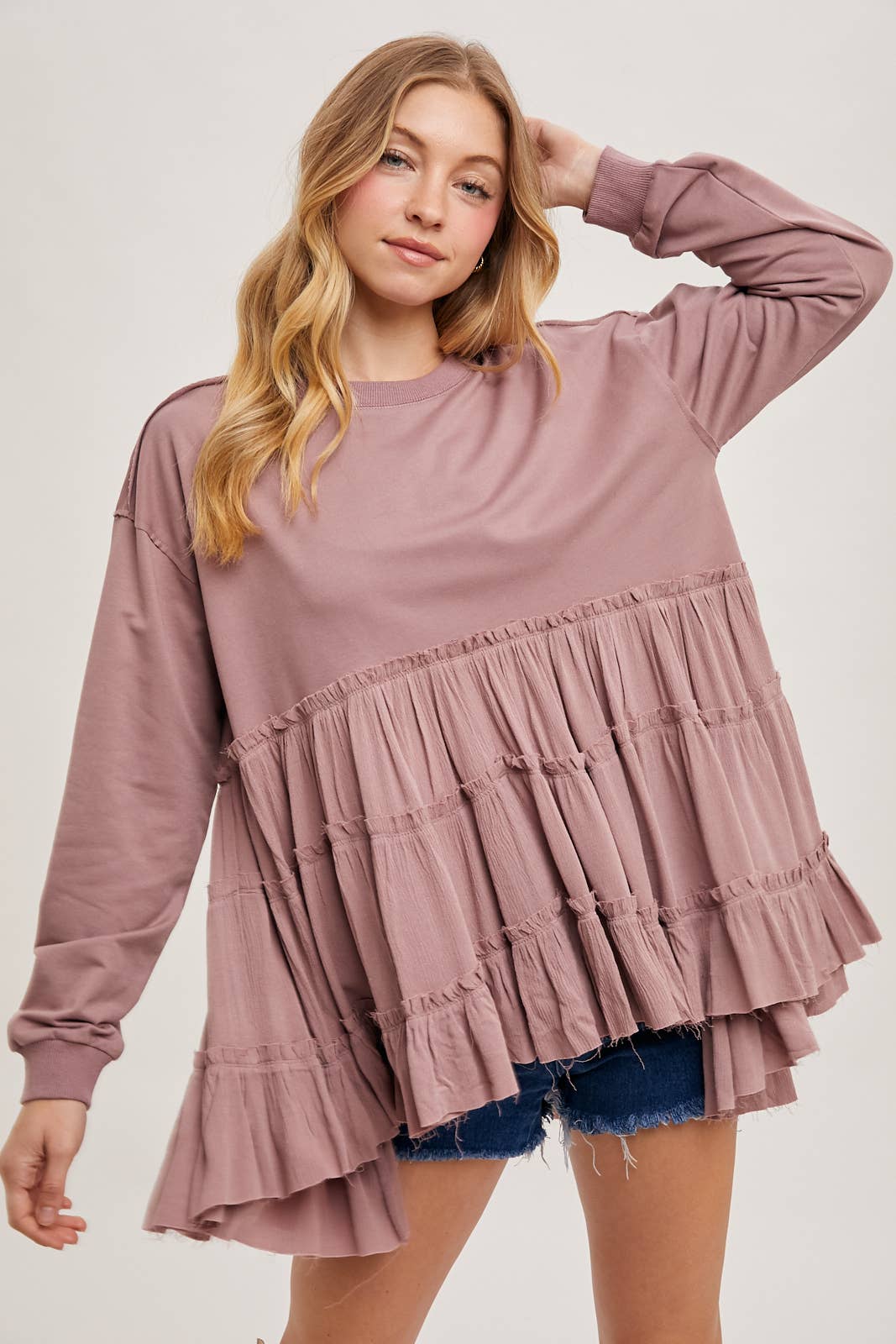 Stacks and Stacks - Ruffle Shirt