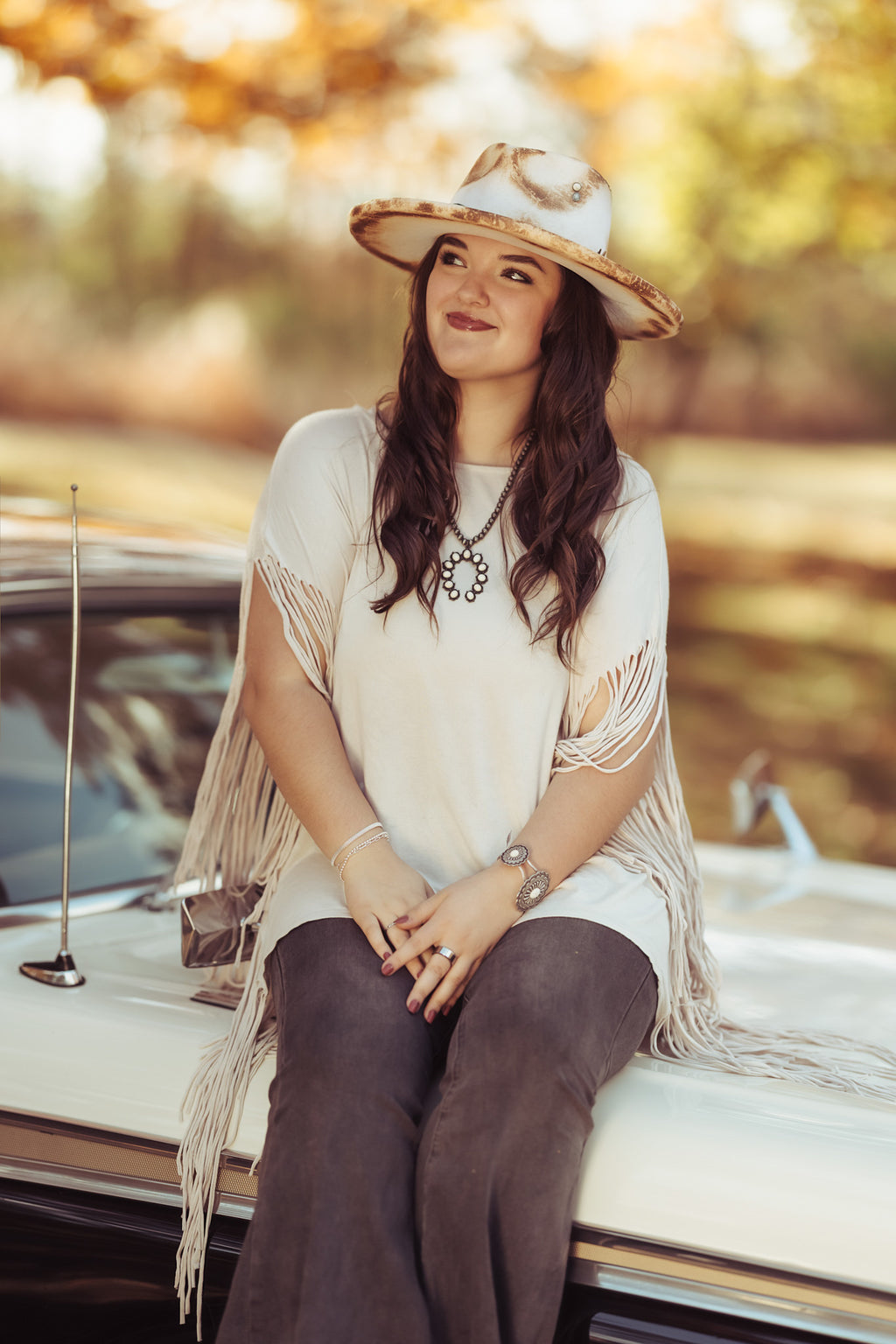 Showstopper Fringe Top