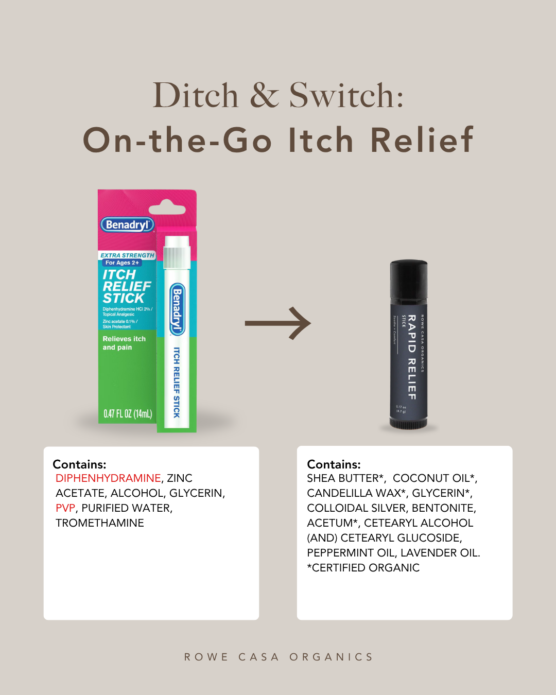 Rowe Casa Rapid Relief Stick