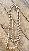 God Made Girls- Large Pearl Necklace