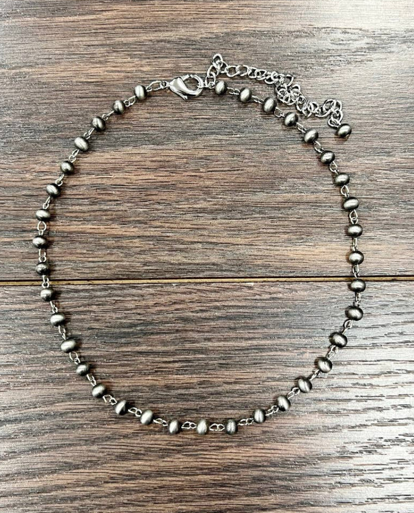 No Luck Navajo Bead Necklace