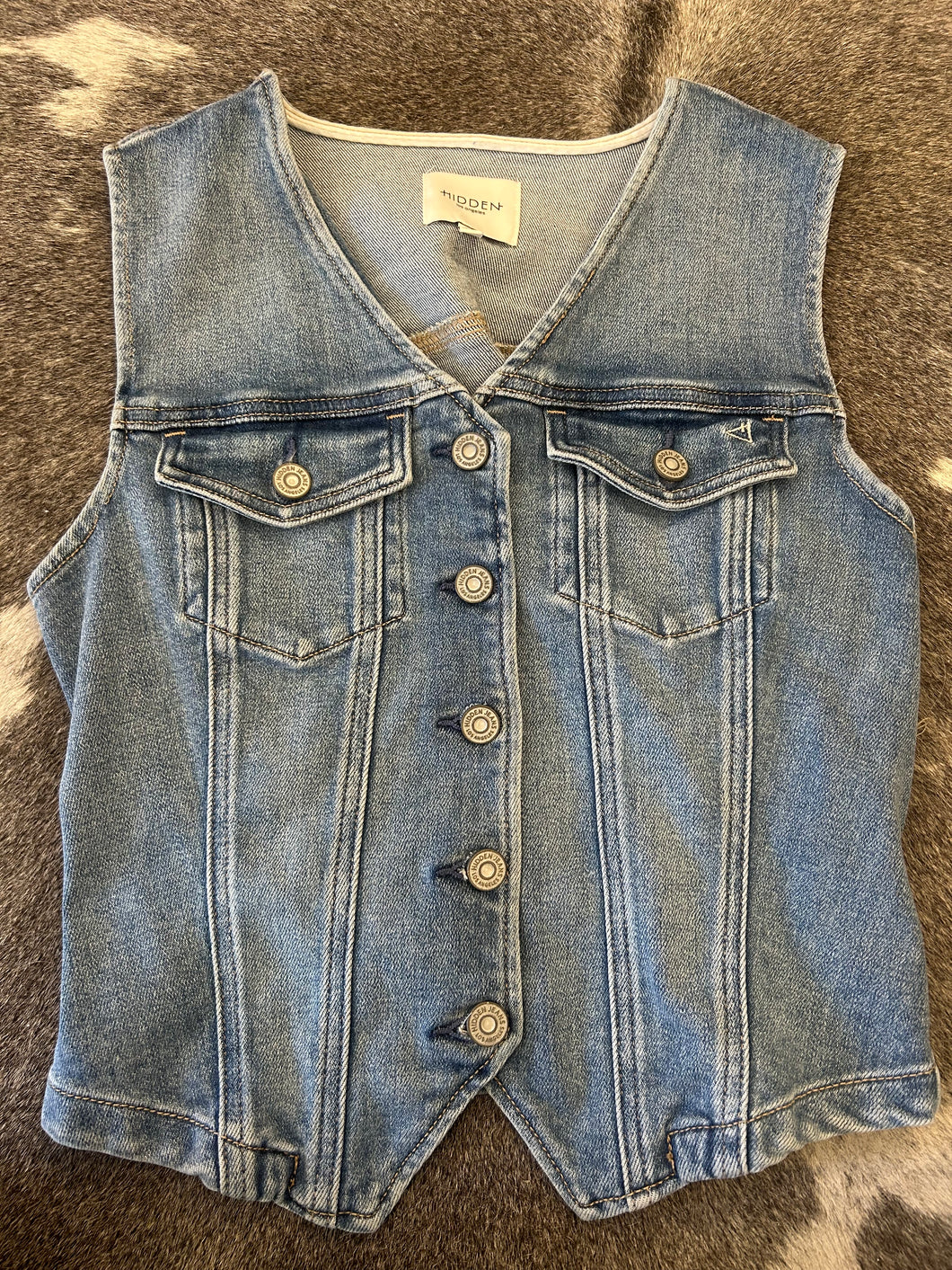Meet Me There - Denim Vest