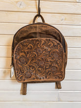 Load image into Gallery viewer, Mary Eileen - Tooled Backpack
