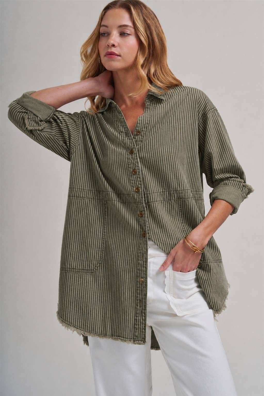 Worn Well Oversized Button Down Shirt