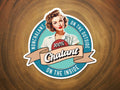 Nonchalant / 100% Chalant | Funny Sticker | Vintage Woman