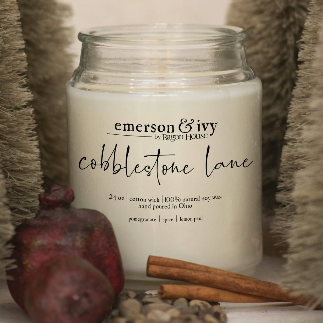 24oz COBBLESTONE LANE SOY CANDLE