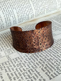 Ransom Stamped Copper Bracelet