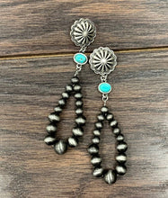 Load image into Gallery viewer, Good as Your Word Navajo Bead Earrings
