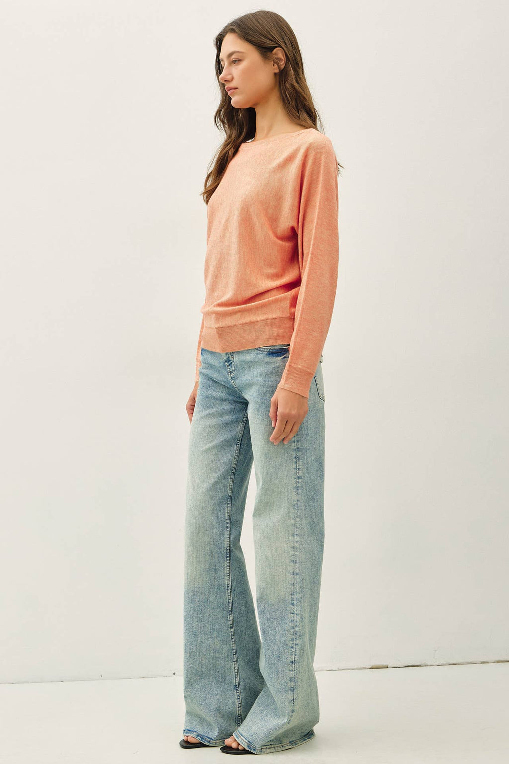 Grace- Boat Neck Fine Sweater