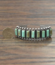 Load image into Gallery viewer, Perseverance Turquoise Cuff Bracelet

