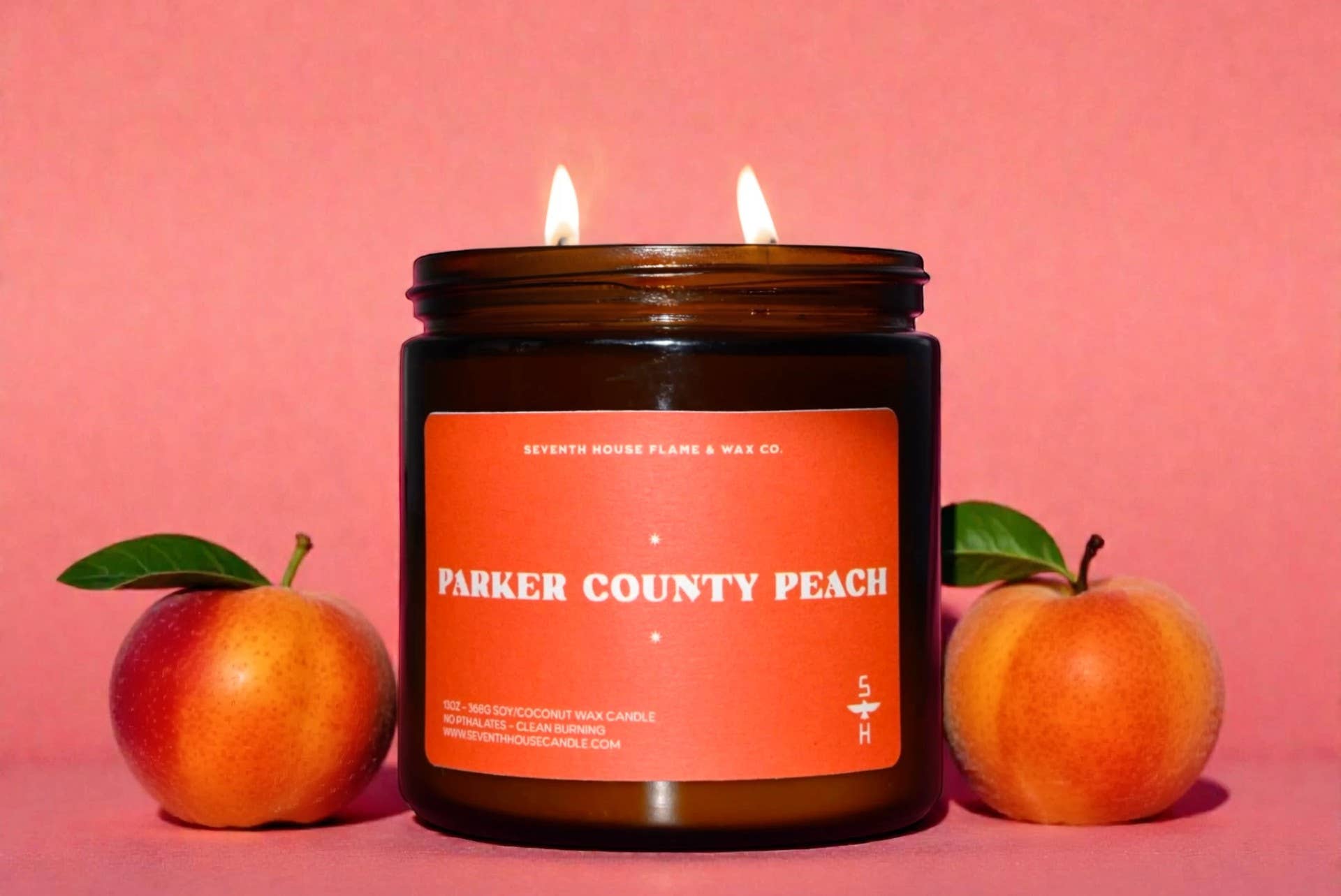 PARKER COUNTY PEACH - Fresh peach Candle