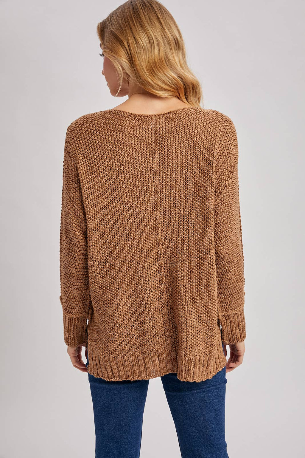 She Won’t Be Lonely Long- Loose Sweater