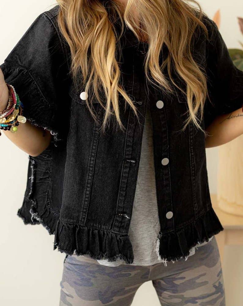 Heart’s A’Flutter Denim Jacket