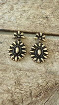 Gold Blossom Earring