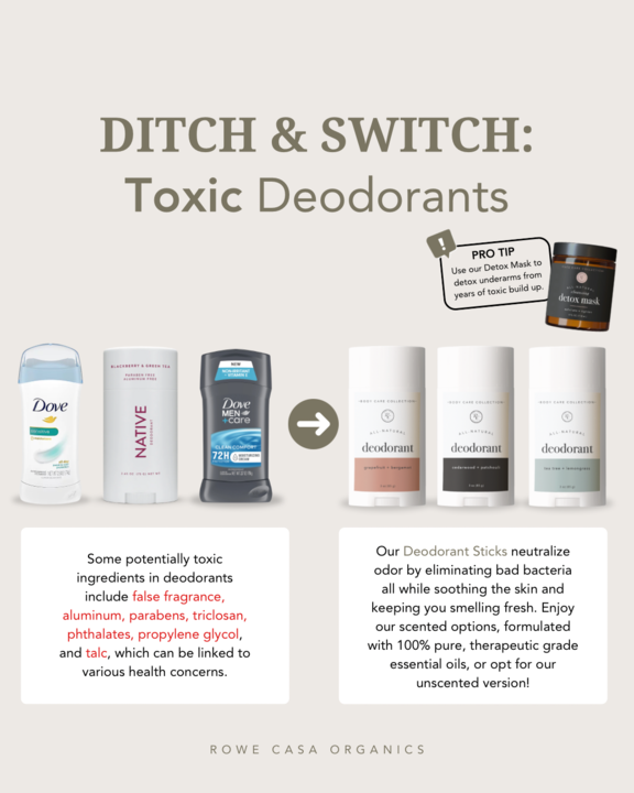 Rowe Casa Deodorant | Clean Protection That Actually Holds Up