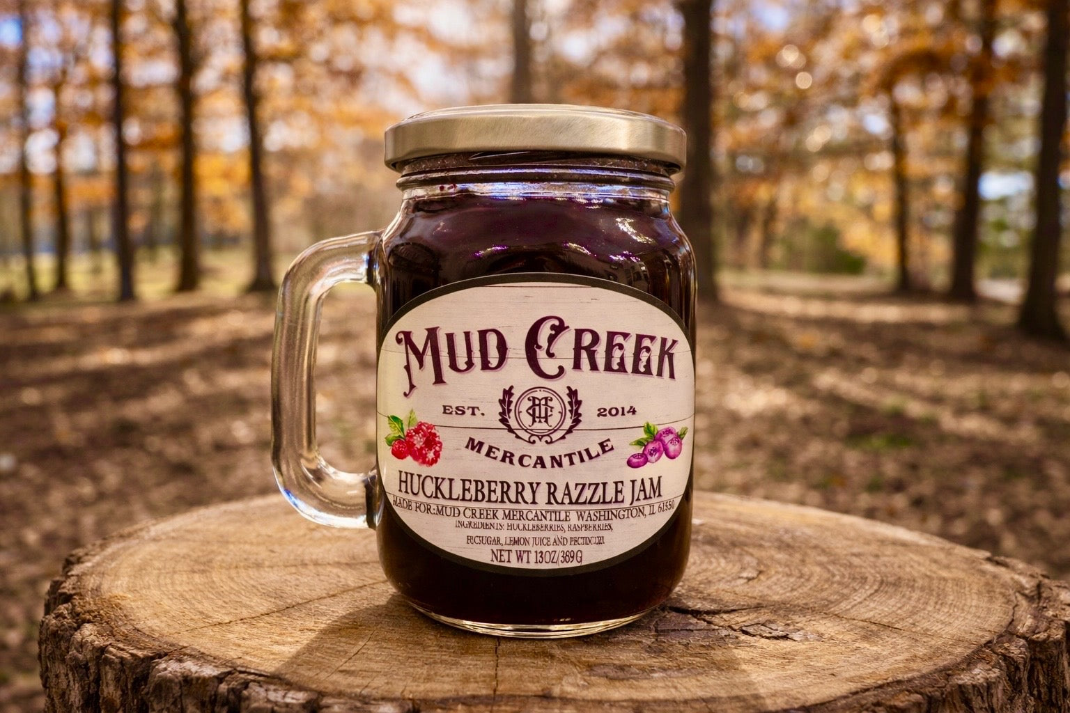 Wild Huckleberry Razzle Jam 13oz