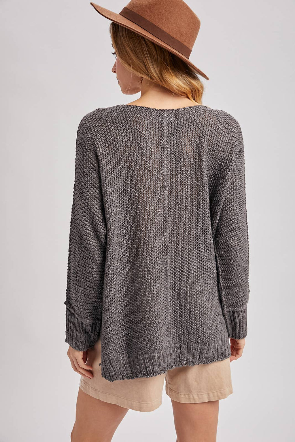 She Won’t Be Lonely Long- Loose Sweater