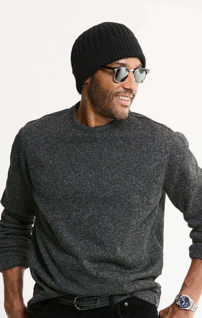 Old King Coal- Stretch Sweater Crewneck